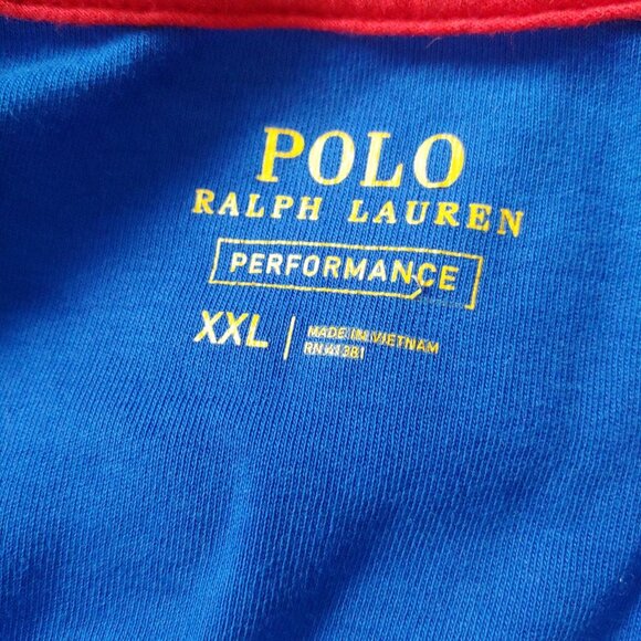 Ralph Lauren Polo Mens Zip Sweat XXL Jacket Logo Zip Pockets - Picture 10 of 10